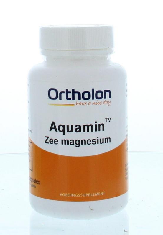 Ortholon Aquamin zee magnesium 60.00 Vegetarische capsules