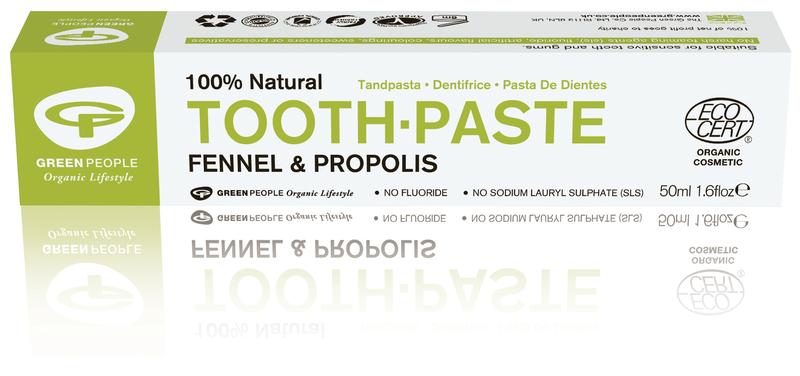 Green People Tandpasta fennel & propolis muntvrij 50 Milliliter