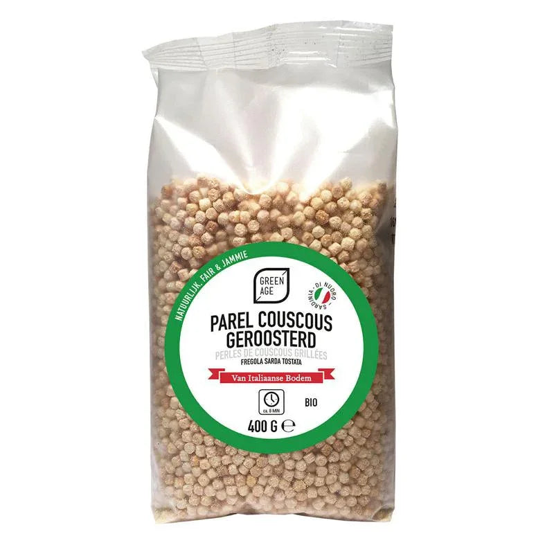 Greenage Parelcouscous geroosterd bio 400 Gram
