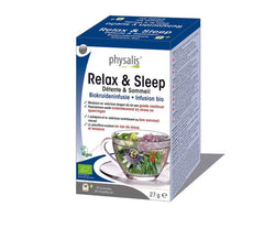 Physalis Relax & sleep thee bio 20 Zakjes