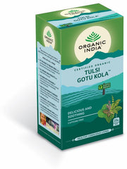 Organic India Tulsi gotu kola thee bio 25 Zakjes