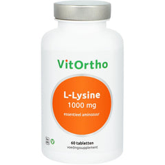 VitOrtho L-Lysine 1000mg 60 Tabletten