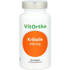 VitOrtho Krillolie 500mg 60 Softgels
