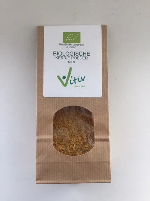 Vitiv Kerrie poeder mild bio 50.00 Gram