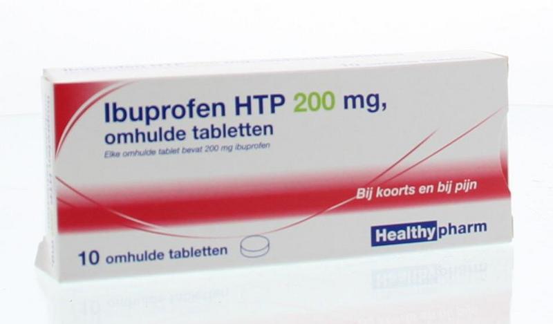 Healthypharm Ibuprofen 200mg blister 10 Tabletten