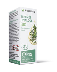Olfae Tijm met linalool 33 bio 5.00 Milliliter