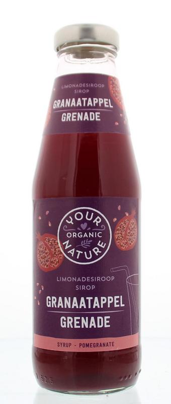 Your Organic Nature Limonadesiroop granaatappel bio 500.00 Milliliter