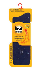 Heat Holders Mens ultra lite socks micro maat 6-11 navy 1.00 Paar