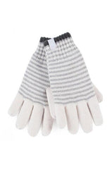 Heat Holders Ladies cable gloves maat M/L Oslo cream 1 Paar