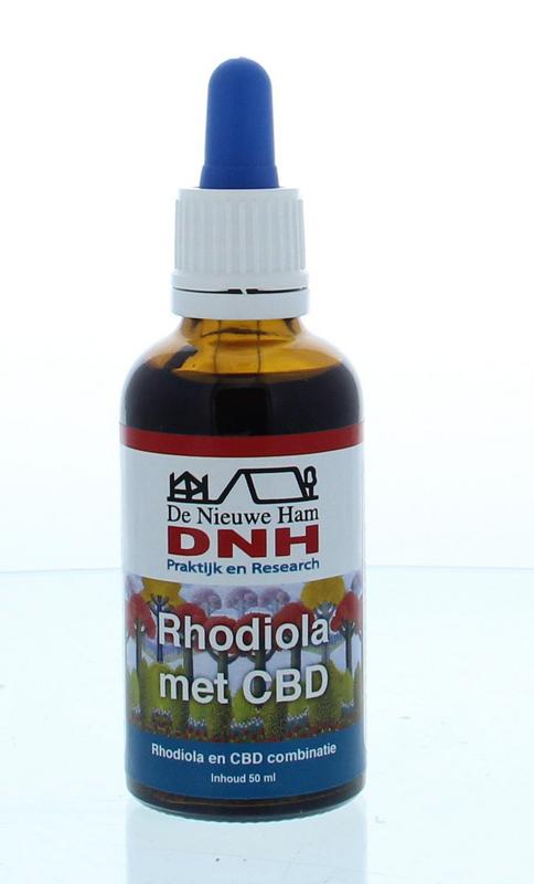 Dr B Rhodiola met CBD frequentie tinctuur 50.00 Milliliter