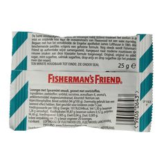Fisherman's Friend Spearmint suikervrij 25 Gram