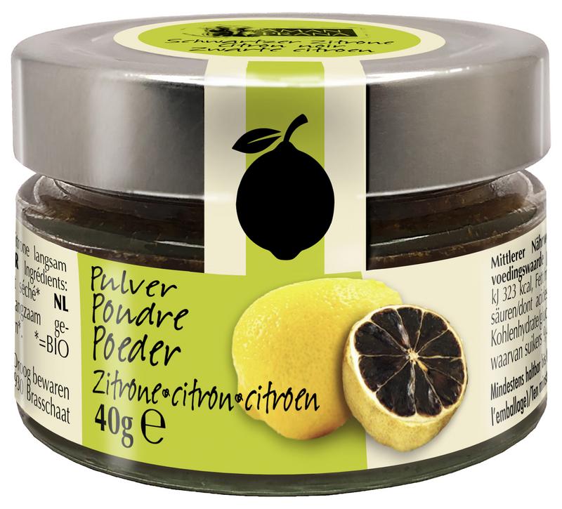 Amanprana Zwarte citroen poeder bio 40 Gram