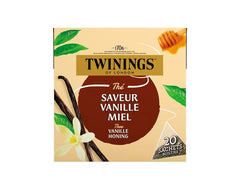 Twinings Zwarte thee vanille honing 20 Zakjes