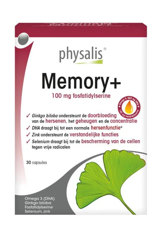 Physalis Memory+ 30 Softgels