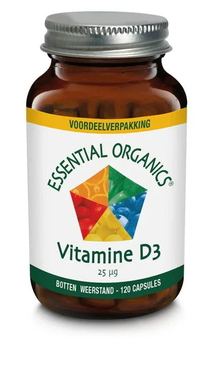 Essential Organ Vitamine D3 25mcg 120 Capsules
