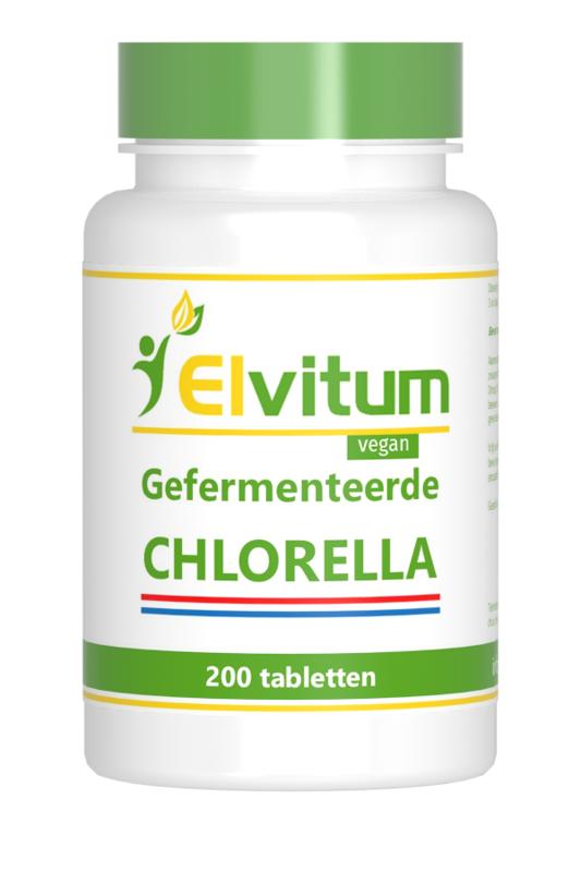 Elvitum Chlorella 250mg Nederlands 200.00 Tabletten