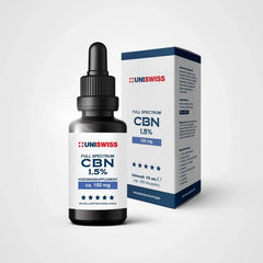 Uniswiss CBN full spectrum 1,5% (wateroplosbaar) 10 Milliliter