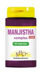 NHP Manjistha complex puur 60.00 Vegetarische capsules