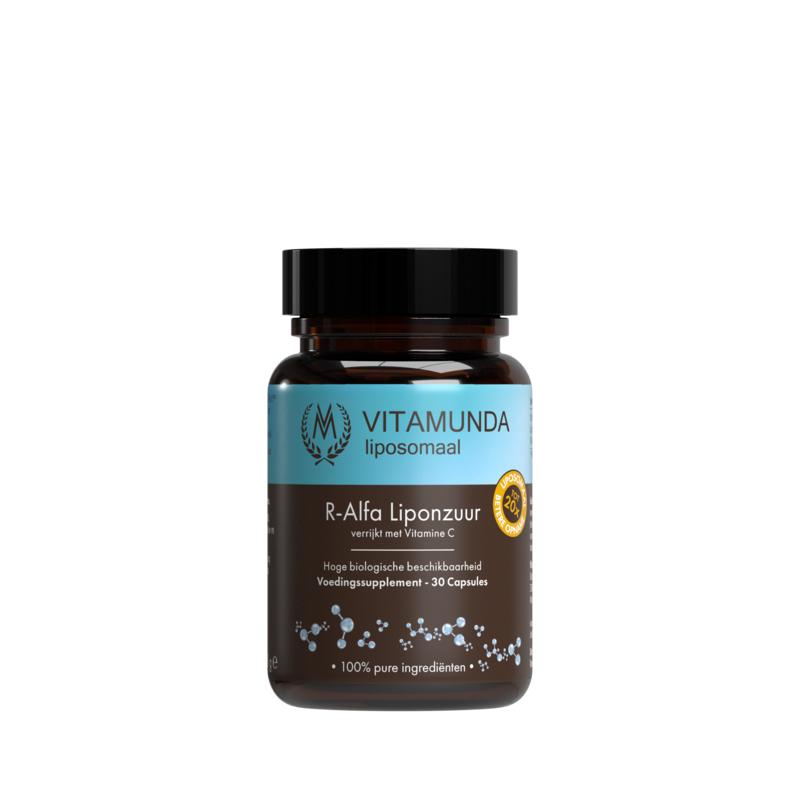 Vitamunda R-Alfa Liponzuur 30 Vegetarische capsules