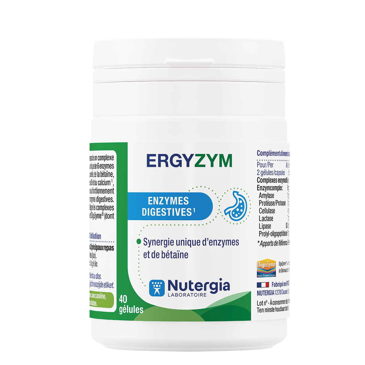 Nutergia Ergyzym 40.00 Capsules