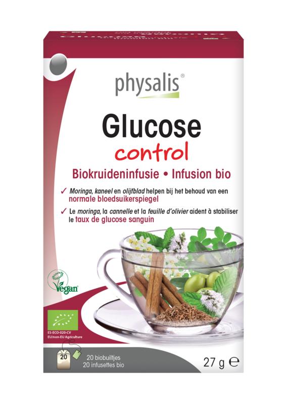 Physalis Glucose control infusion bio 20 Zakjes