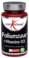 Lucovitaal Foliumzuur + vitamine D3 tabletten 120.00 Tabletten