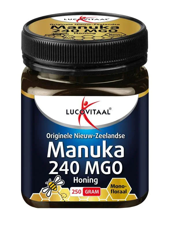 Lucovitaal Manuka honing 240 MGO 250 Gram