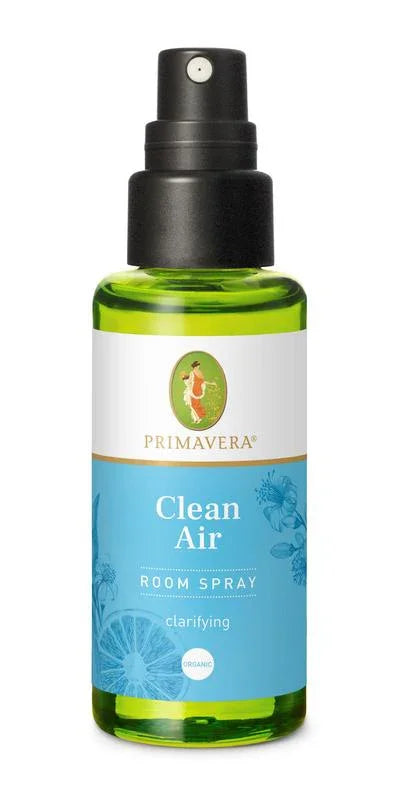 Primavera Roomspray clean air bio 50 Milliliter