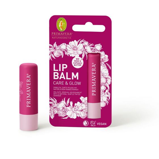 Primavera Lipbalm care & glow bio 4.7 Gram