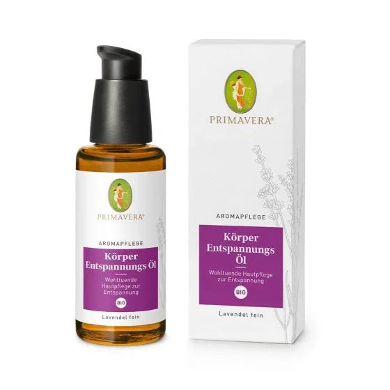 Primavera Lichaamsontspanningsolie bio 50.00 Milliliter