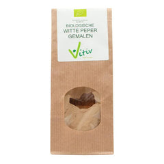 Vitiv Peper gemalen wit bio 250 Gram