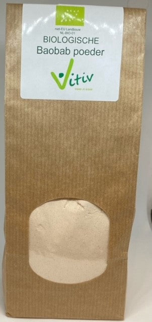 Vitiv Baobab poeder bio 250.00 Gram