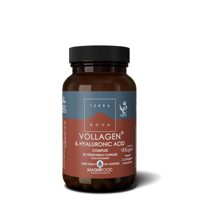 Terranova Vollagen & hyaluronic acid complex 50.00 Vegetarische capsules