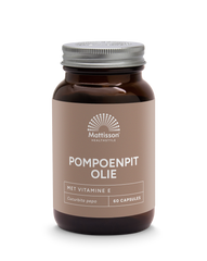 Mattisson Pompoenpitolie met vitamine E 1000mg 60.00 Capsules