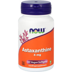 NOW Astaxanthine 4mg 60.00 Softgels