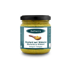 Salterra Mosterd met wakame bio 180 Gram