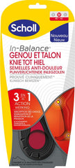 Scholl In balance inlegzolen knie tot hiel medium 1 Paar