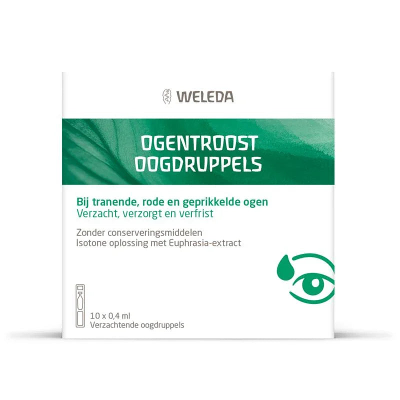 Weleda Ogentroost oogdruppels ampullen 10 Stuks