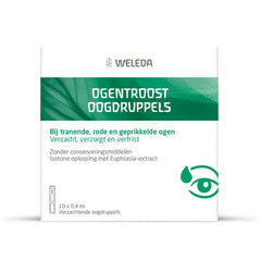 Weleda Ogentroost oogdruppels ampullen 10 Stuks