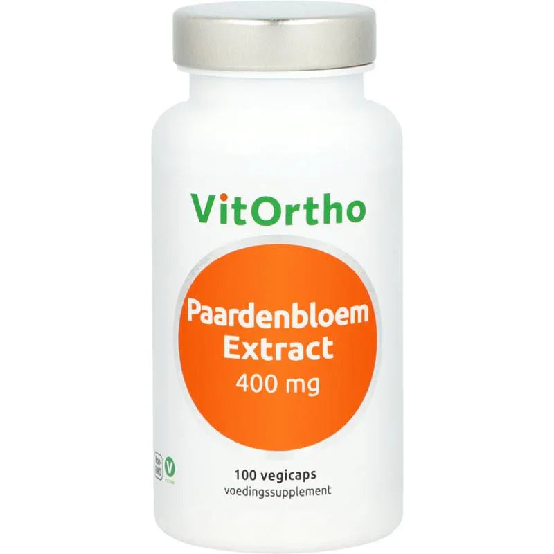 VitOrtho Paardenbloemextract 400mg 100 Vegetarische capsules