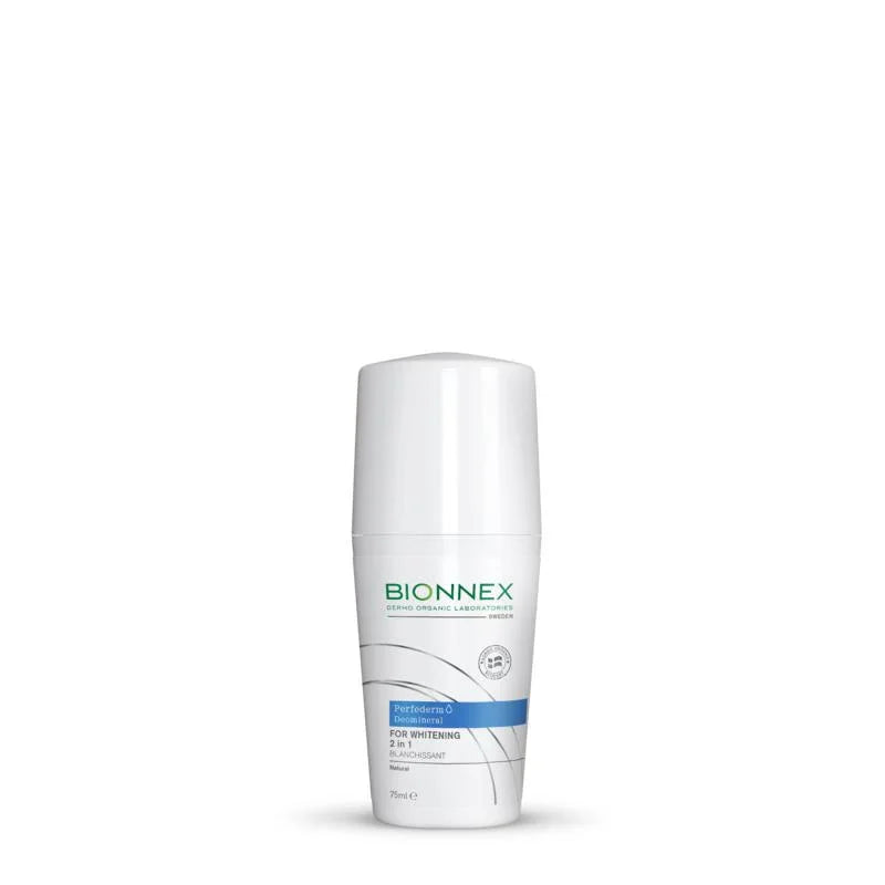 Bionnex Perfederm deomineral rollon 2 in 1 for whitening 75 Milliliter