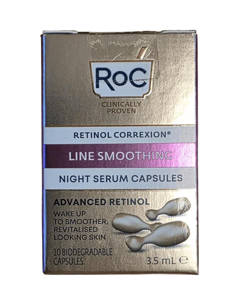 ROC Retinol correxion line smoothing night serum 10 Capsules