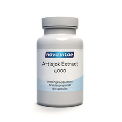 Nova Vitae Artisjok extract 4000 90.00 Vegetarische capsules