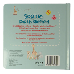 Sophie de Giraf Pop-up boekje kiekeboe 1 Boek