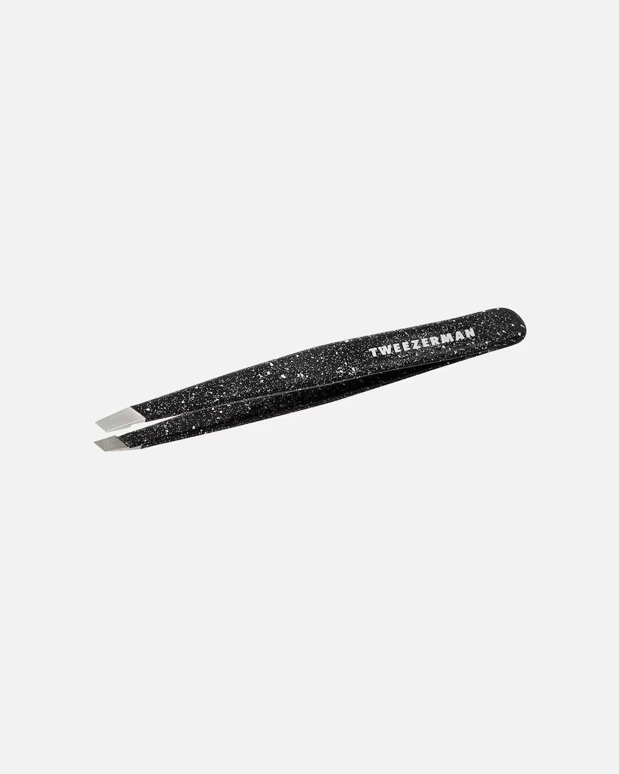 Tweezerman Mini Slant Tweezer Dusted Onyx 1.00 Stuks