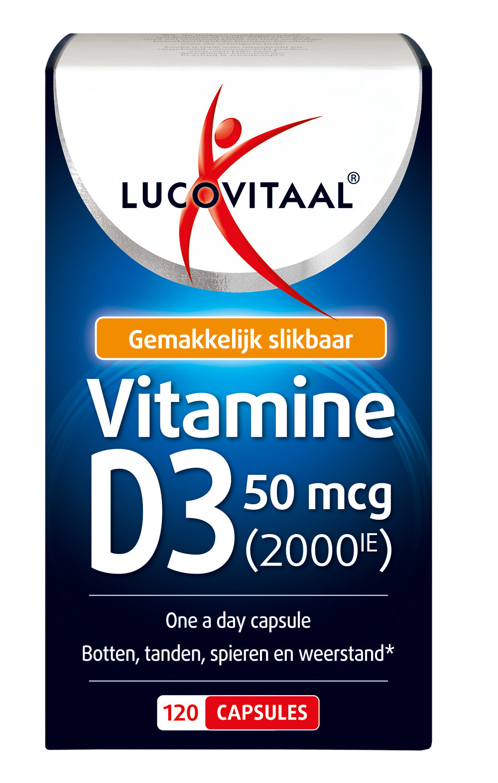 Lucovitaal D3 50mcg 2000IE Vitamine 120.00 Softgels