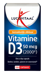 Lucovitaal D3 50mcg 2000IE Vitamine 120.00 Softgels