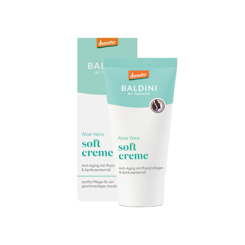 Baldini Softcrème PhytoCollageen & Aloe Vera demeter 50.00 Milliliter