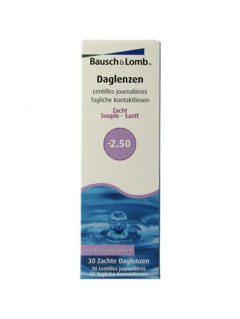 Bausch & Lomb bausch+lomb daglenzen -2.50
