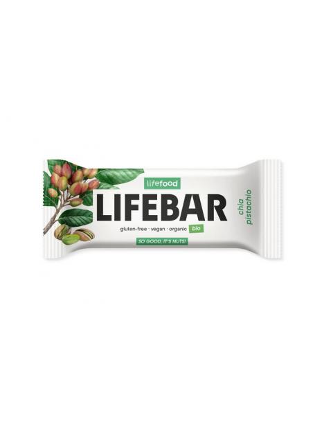 Lifefood lifebar chia pistachio bio raw